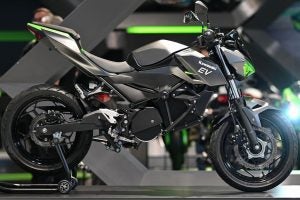 Kawasaki's EV motorcycles appear to be coming to market soon. Photo: Kawasaki