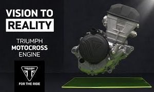 Triumph Shows New Motocross Engine