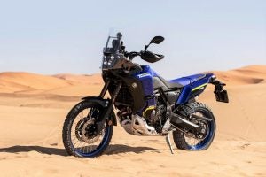 Yamaha's new Tenere 700 World Raid team will challenge the Africa ECO race later this year, after winning at Tunisia! Photo: Yamaha