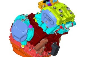 Patent illustration of the new Benelli TNT800 motor. - Benelli