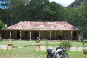 The pub no longer has its licence, but it still looks much the same - just on the other side of the road. Photo: The Bear