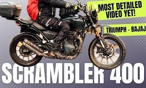 Spied! New Small-Bore Triumph Scrambler