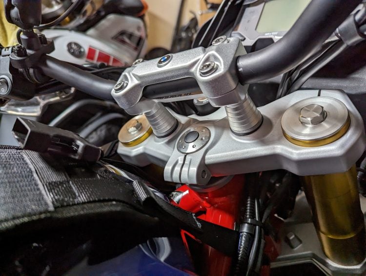 BMW G310 GS WUNDERLIC HANDLEBAR RISERS